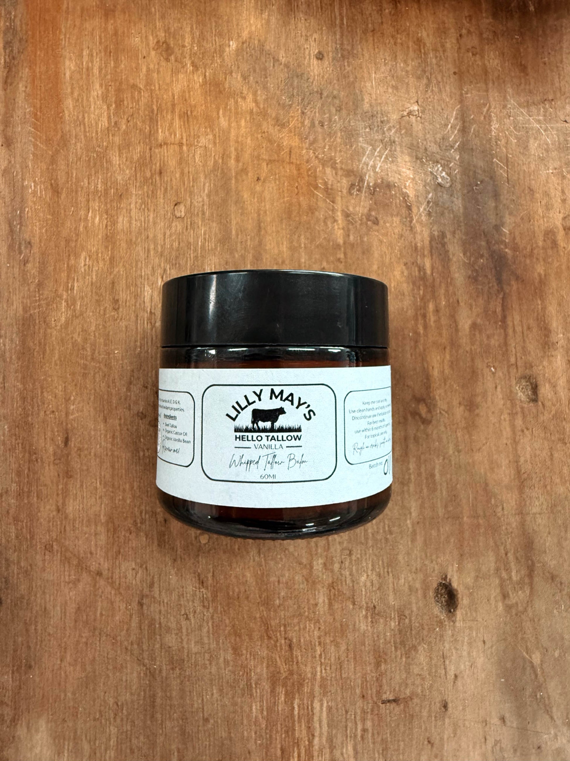 Lilly May's Whipped Tallow Balm - Vanilla