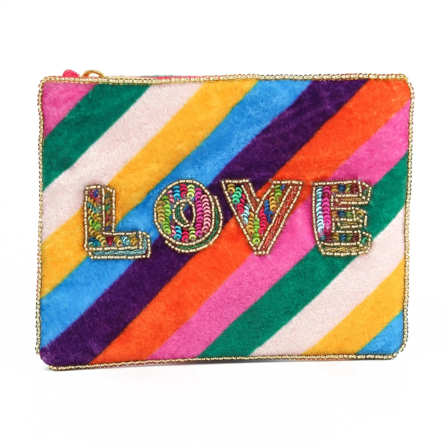 Mini Rainbow Love Pouch