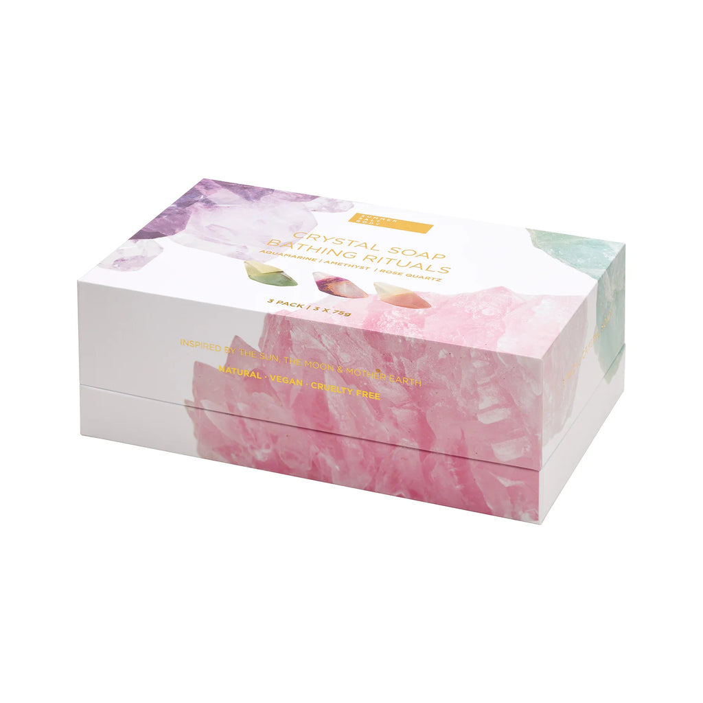 Crystal Soap Bathing Rituals | 3 pack