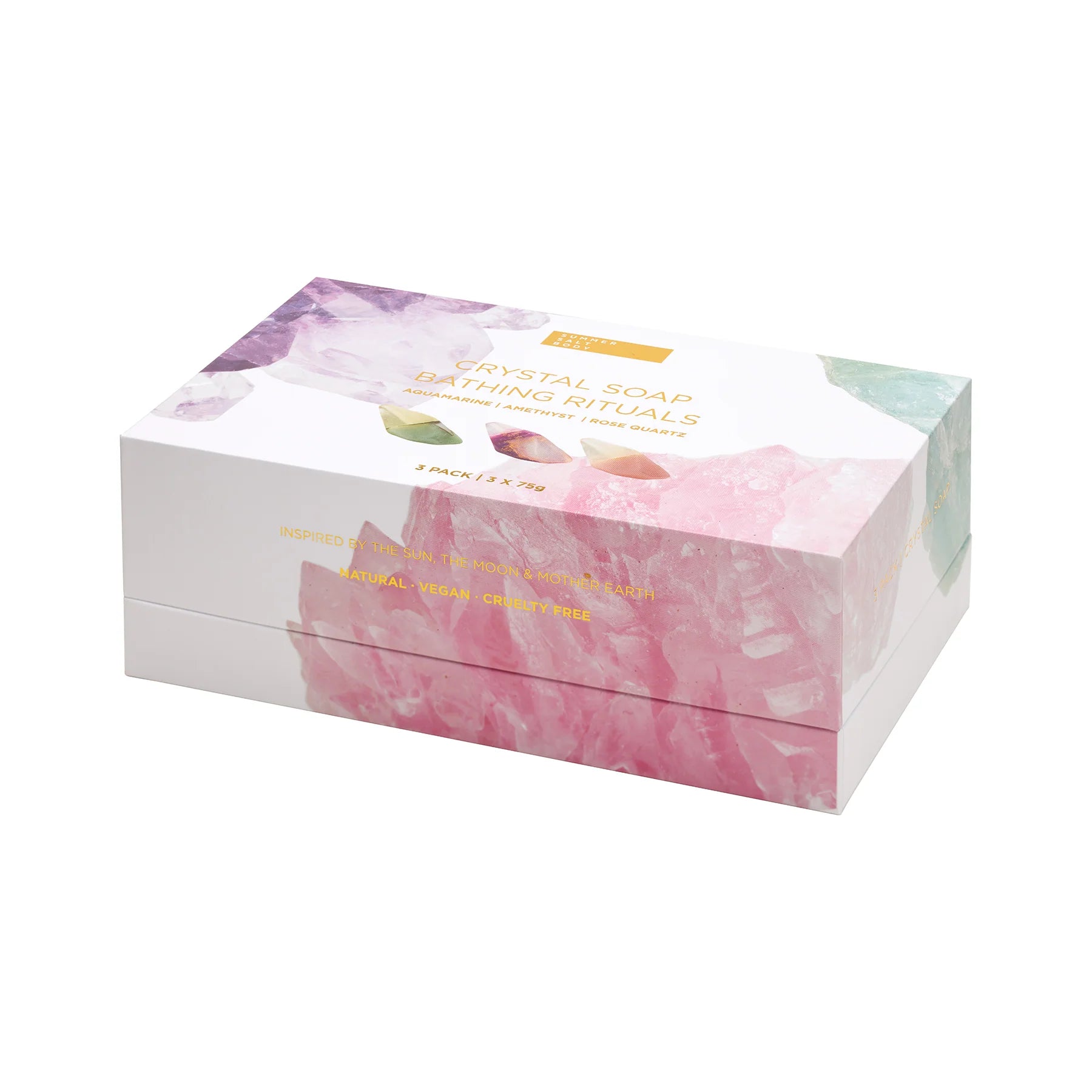 Crystal Soap Bathing Rituals | 3 pack