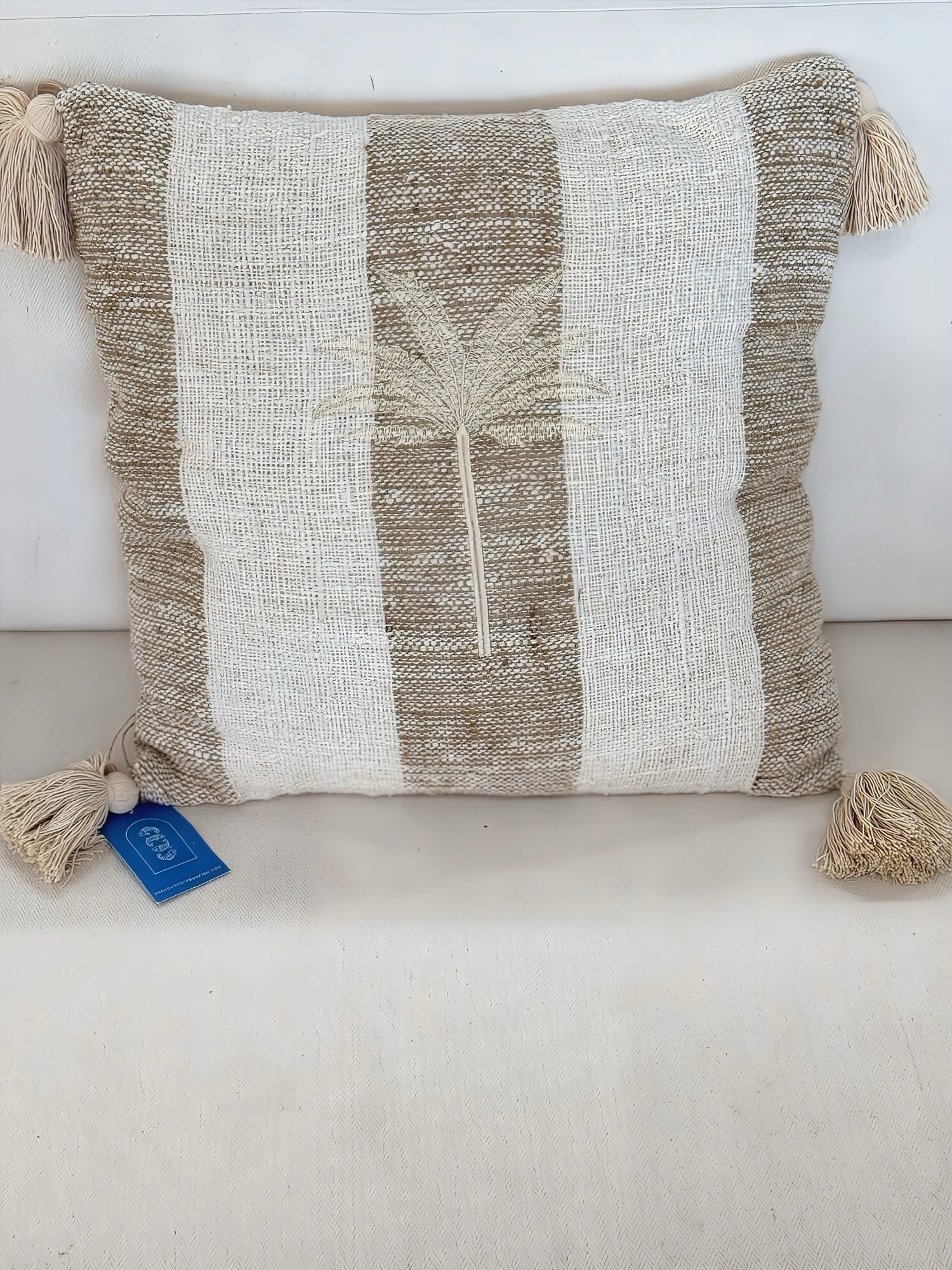XL Boho Palm Cushion