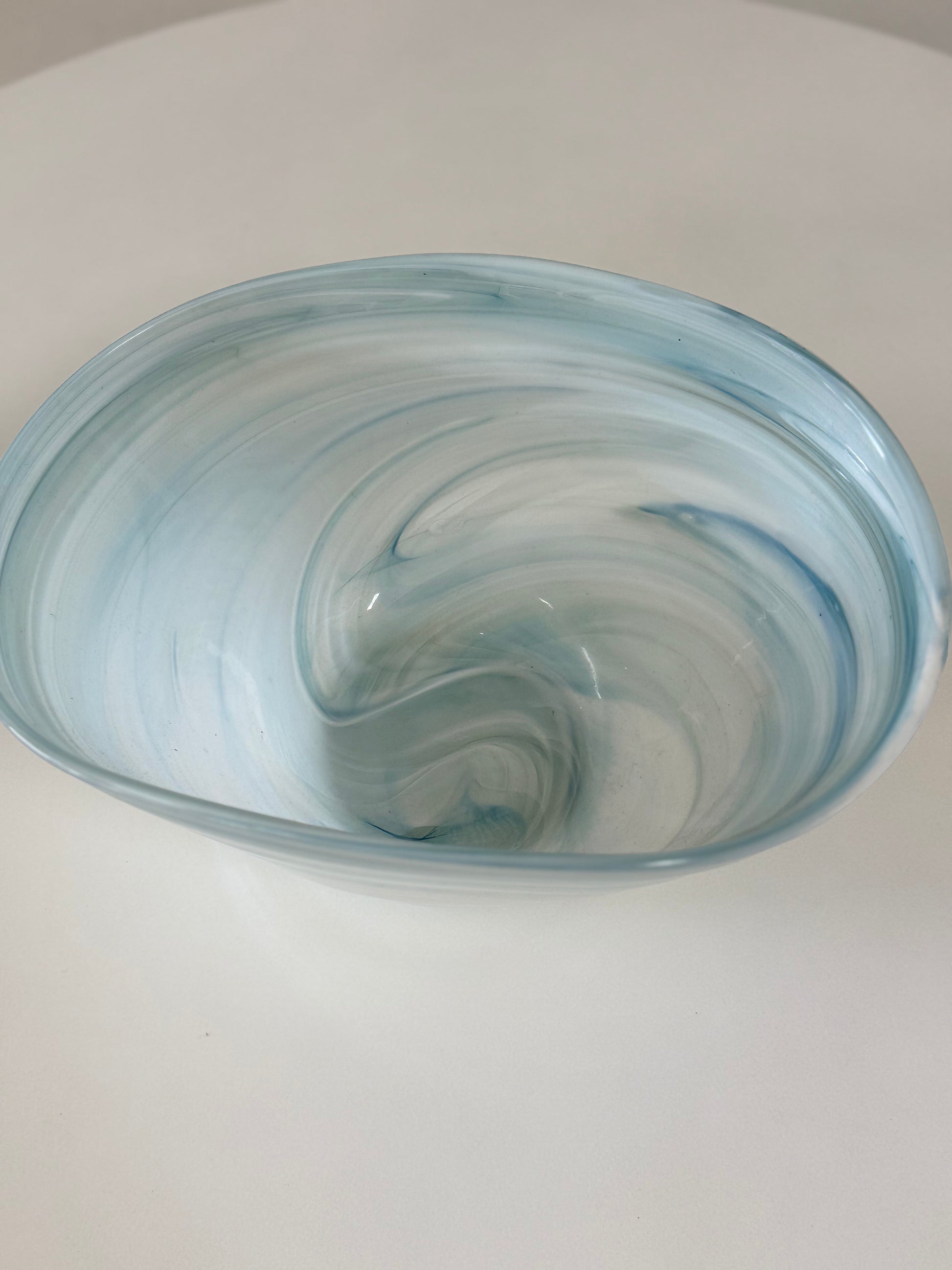 Blue Swirl Bowl