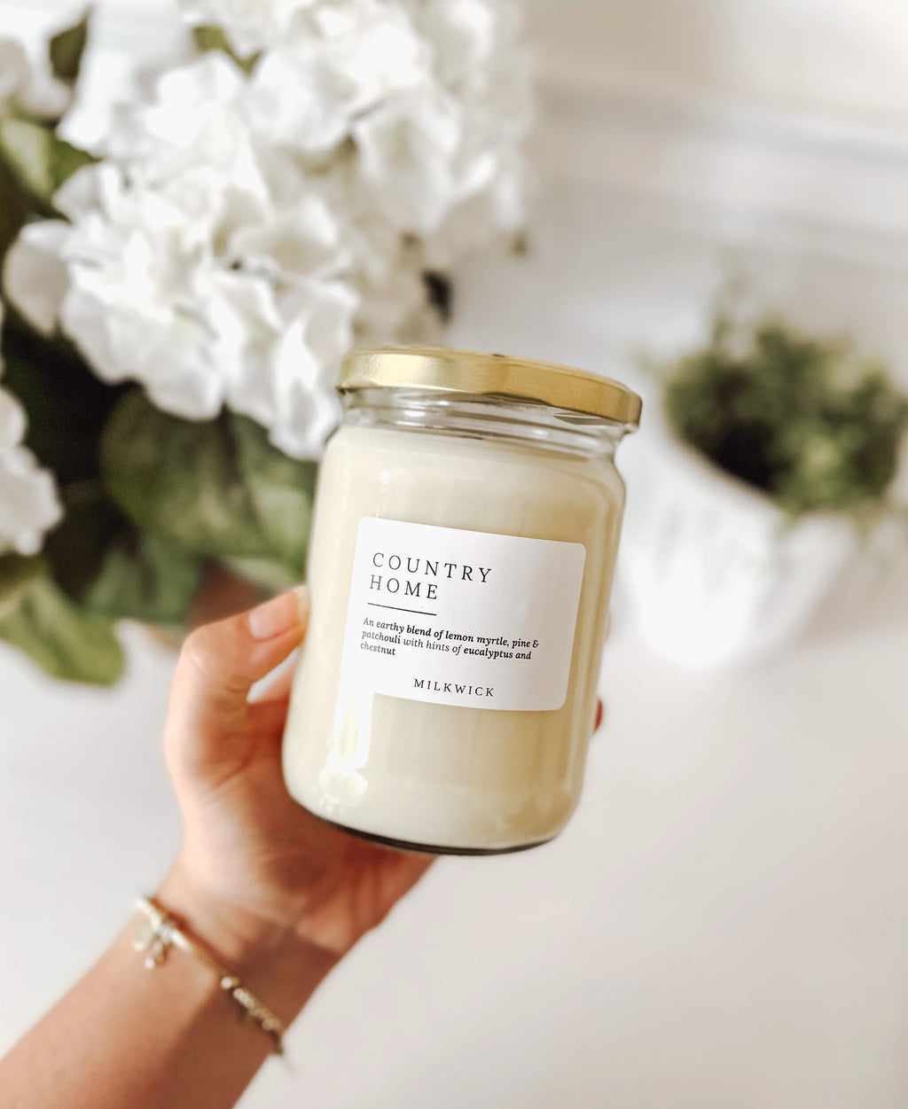 Milkwick Candle