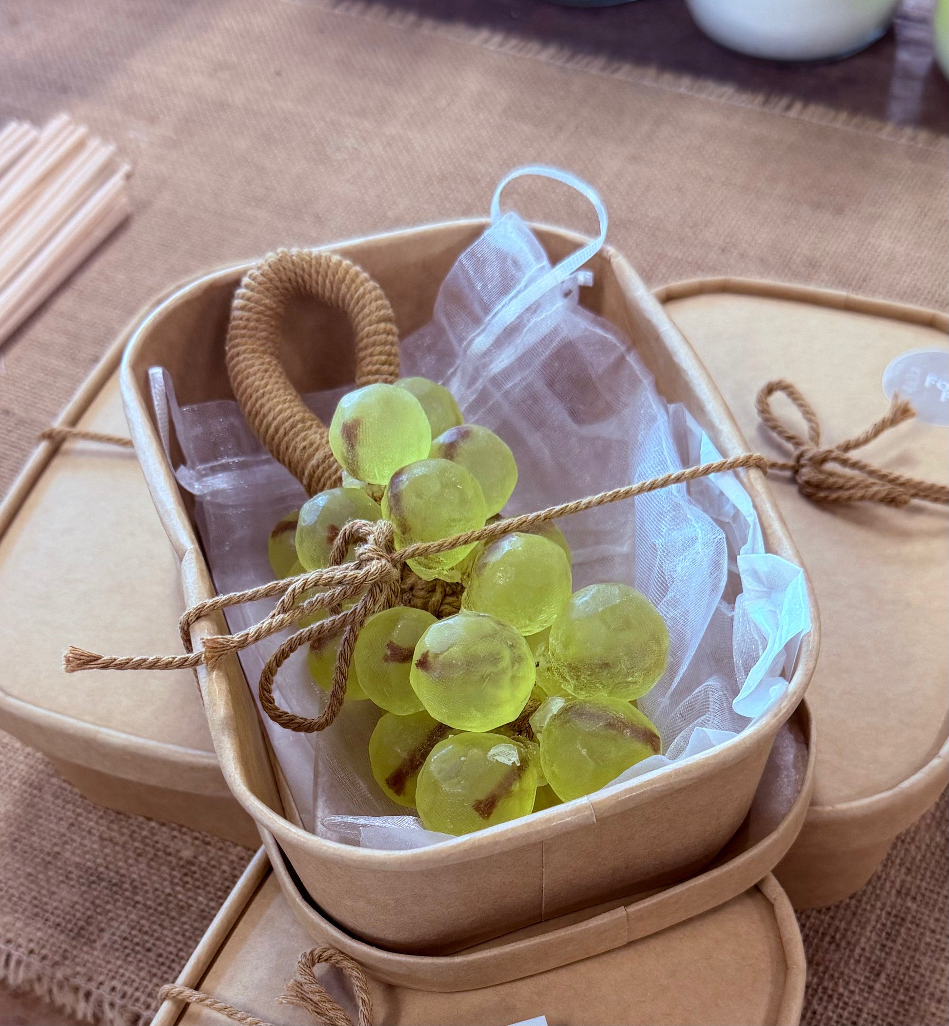 Grapes on a Rope -Jasmine Scented Soap