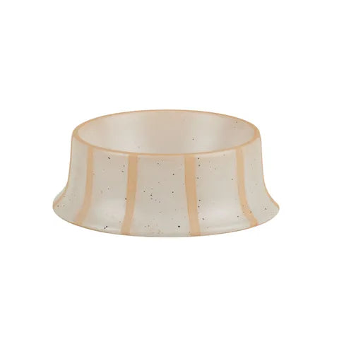 Ceramic Pet Bowl - Stripe