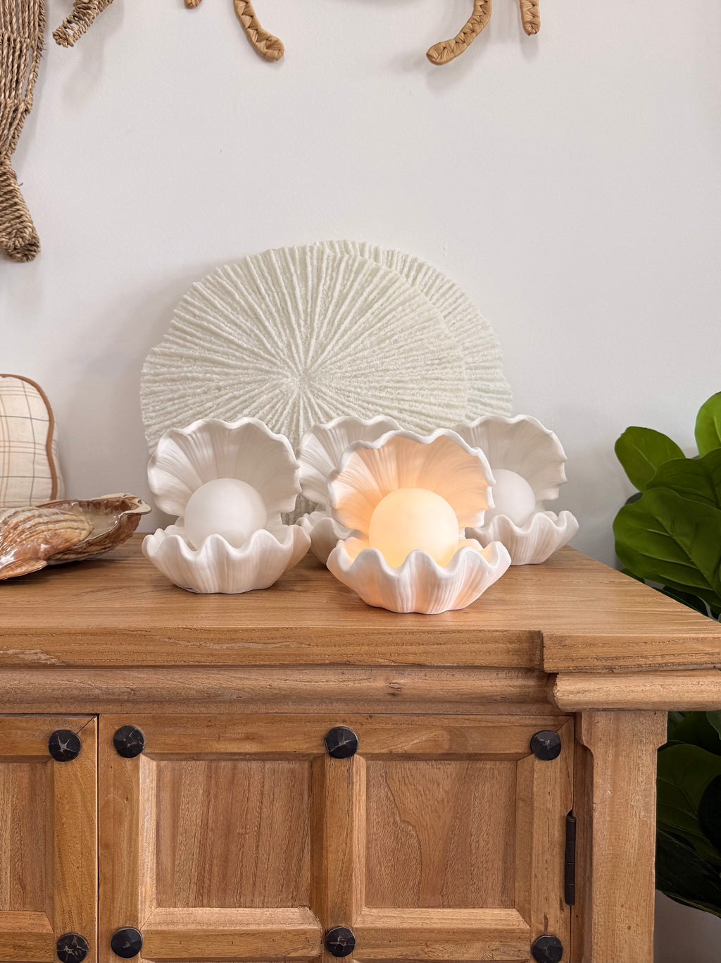 Clam Shell Lamp/Light