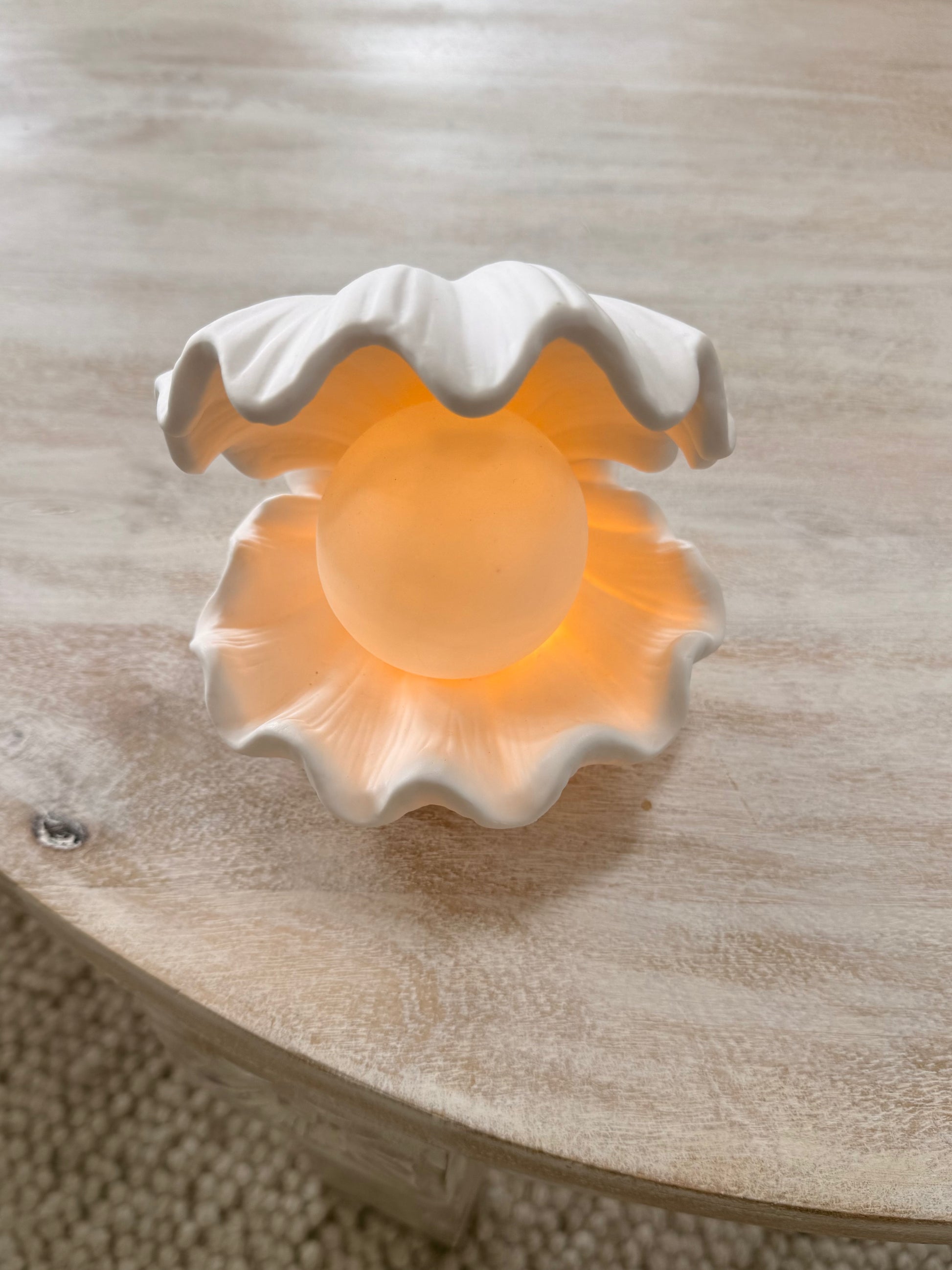 Clam Shell Lamp/Light