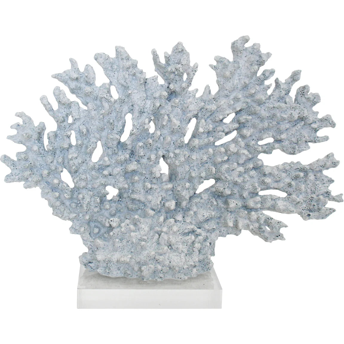 Blue Coral Sculpture