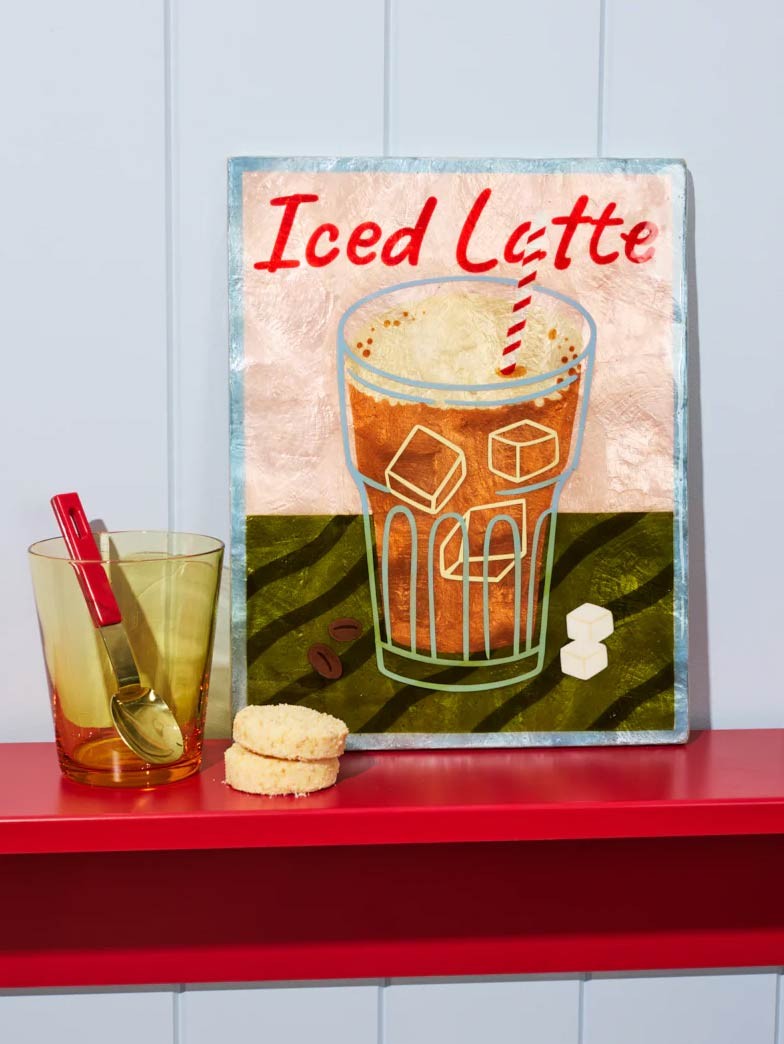Iced Latte Wall Art